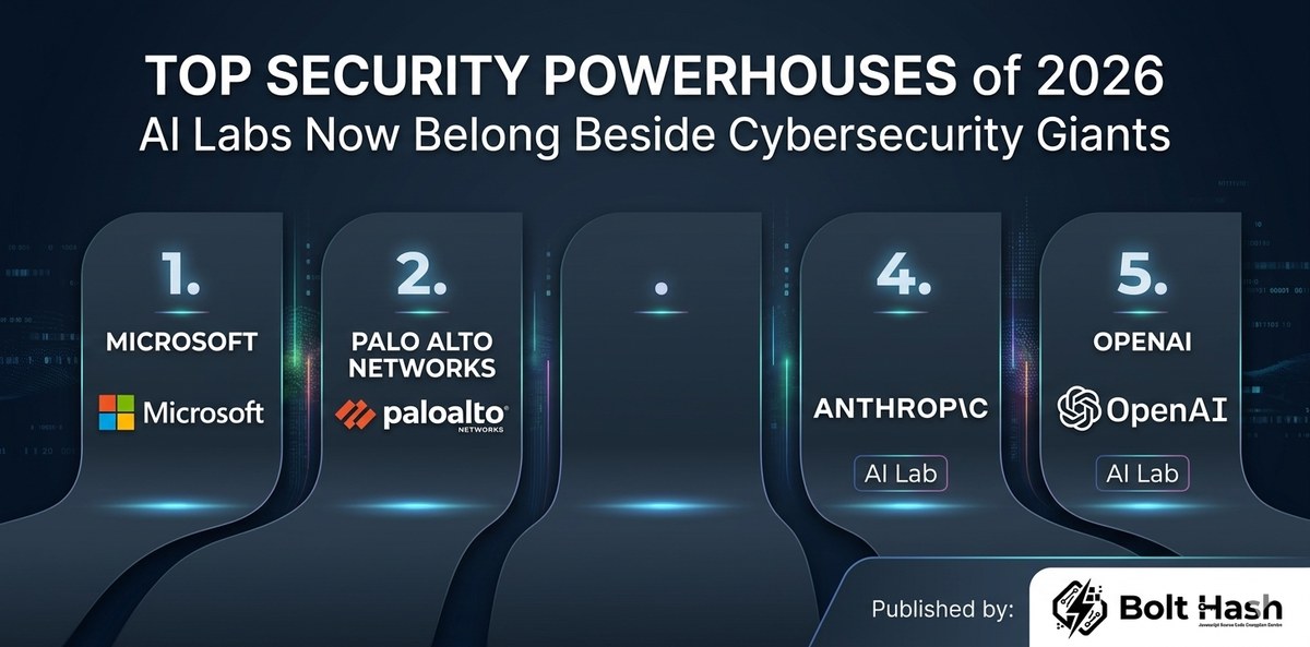 Top Security Powerhouses of 2026: AI Labs Now Belong Beside Cybersecurity Giants